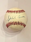 HANK AARON SIGNED NEW NATIONAL LEAGUE BASEBALL (SIGNED IN-PERSON IN 1992)