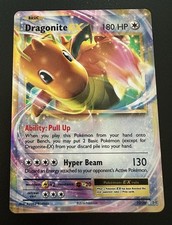 Pokémon XY Evolutions Dragonite EX Full Art Ultra Rare Holo Card 72/108 on eBay