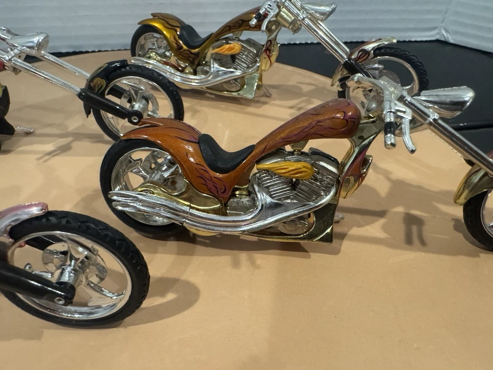 die-cast models of American IronHorse motorcycles - Image 3 of 4