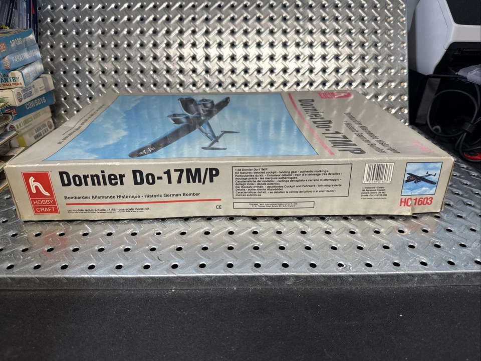 Hobby Craft 1/48 Bombardero Alemán Dornier Do-17M/P Modelo Kit (SELLADO - CAJA) Foto 4 de 4