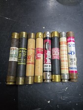 30A 600V Class R Dual Element Time Delay Fuse Various Brands lot of 8