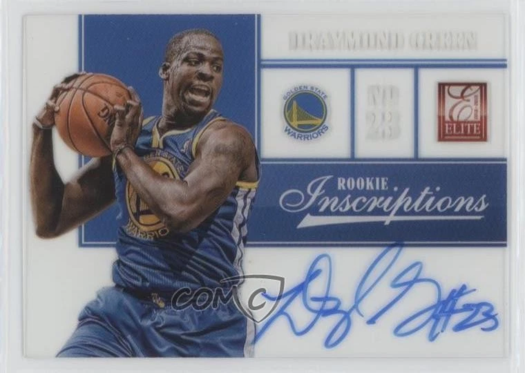 Panini Basketball Draymond Green Autographed Sports Trading Cards