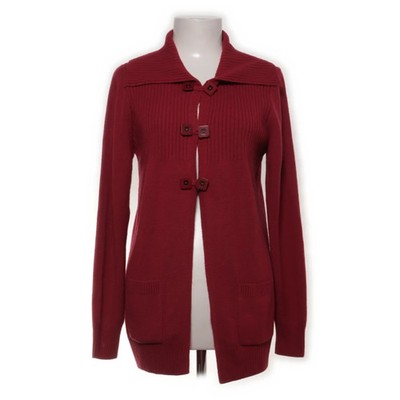 Anne Kriss, Strickjacke, Damen, Größe: M, Rot, Einfarbig, Rippenstrick #cKO