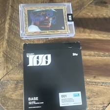 2022 Topps Project 100 #1 RC Wander Franco Base 1/3,999 By Artist Malik Roberts