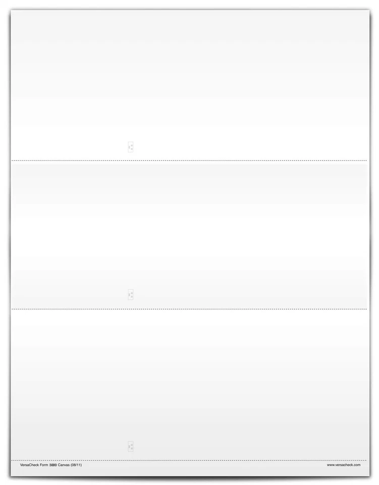 VersaCheck Security Business Check Refills: Form #3000 Business Standard - Wh... - Image 2 of 2