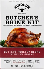Kinders Butchers Brine Kit ~ Buttery Poultry Blend ~ BB 05/28/2027