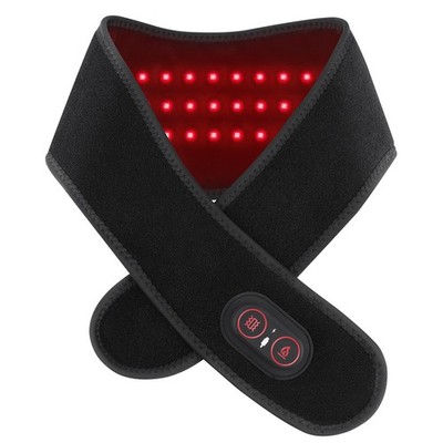 New Back Massager Neck Relaxer Portable Red Light Therapy Heating Neck Massager
