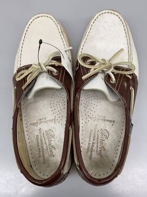 Paraboot/Deck Shoes/--/WHT/Leather/0404 | eBay