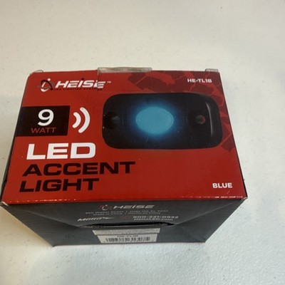 Heise LED Lighting Systems Blue Auxiliary Accent Light Pod (Model: HE-TL1B