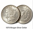 Rare 1878-CC Morgan Dollar Carson City Original Tone US Silver Key Coin