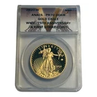 2020 W V75 Privy Proof $50 First Strike 1 Oz Gold Eagle ANACS PR 70 DCAM Key