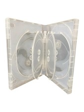 10 Disc DVD Chubby Case Clear Blu-ray Replacement 25 mm