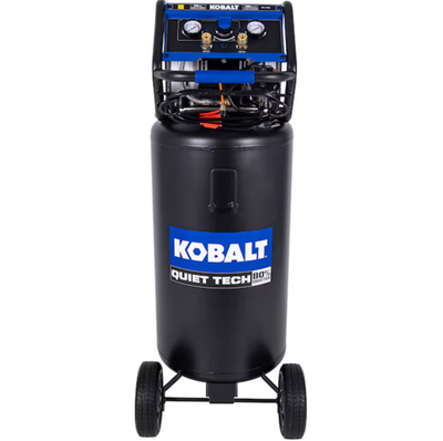 #ad Kobalt QUIET TECH 26 Gallon 150 PSI Vertical Air Compressor Free Shipping $320.39