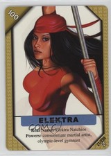2002 Marvel ReCharge CCG Series 2 Elektra #21 1ij1