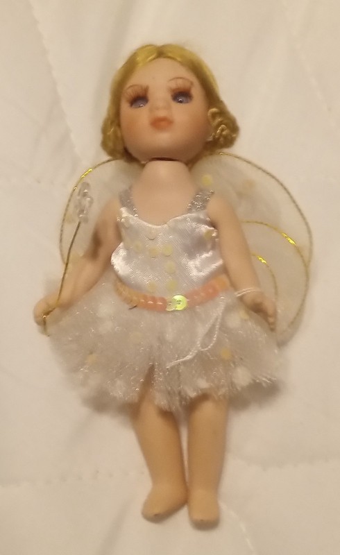 Show Stoppers:Florence Maranuk-JEMMA Fairy Ballerina, 5" Porcelain Doll Figurine
