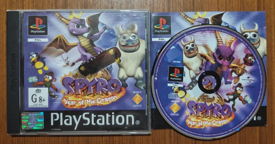 Spyro Year of The Dragon | PlayStation 1 (PS1) | AUS PAL Region | w/ Manual - Image 2 of 3