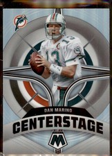 2022 Panini Mosaic #CS-6 Dan Marino Centerstage Silver