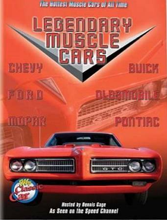Legendary Muscle Cars, DVD NTSC, Color, Box set, Multiple F 