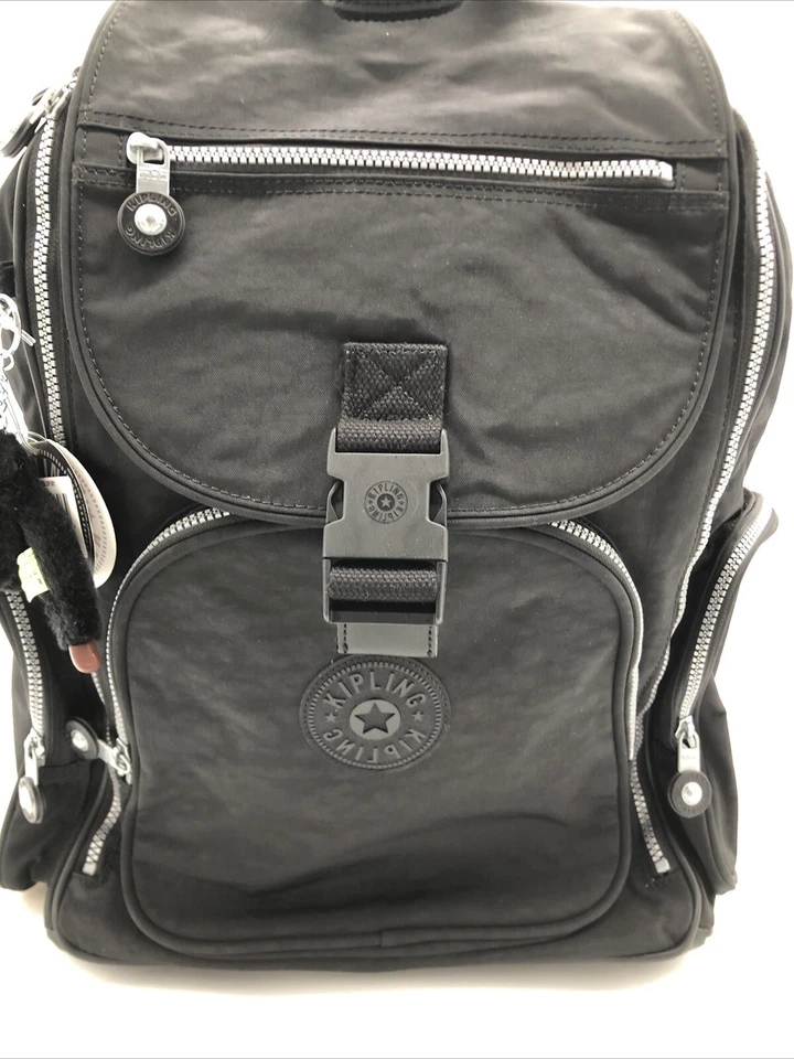 kipling rolling backpack WL 2027 Black - Image 2 of 4