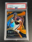 CJ STROUD 2023 PANINI SELECT #289 CLUB LEVEL DIE CUT ORANGE PRIZM ROOKIE PSA 10