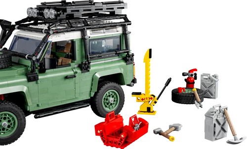 LEGO 10317 Icons Land Rover Classic Defender 90 Modellino Auto Costruzione | Nuovo Sigillato - Foto 5 di 10