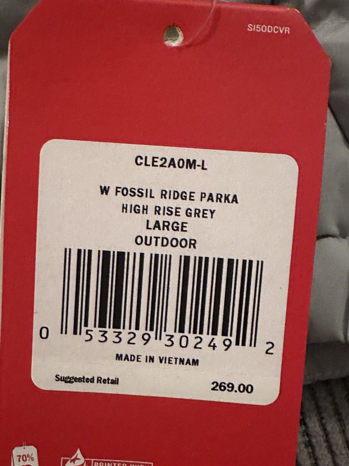 north face jacket Fossil Ridge Parka image 5