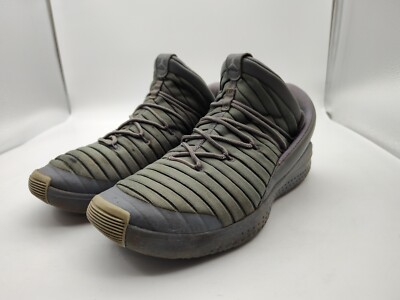 Nike-Air Jordan Flight Luxe Shoes-Mens Size 8.5-Gray Athletic Sneaker-919715-003