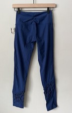 NWT Free People Movement Revelation Woven Cutout Athletic Leggings Size XS