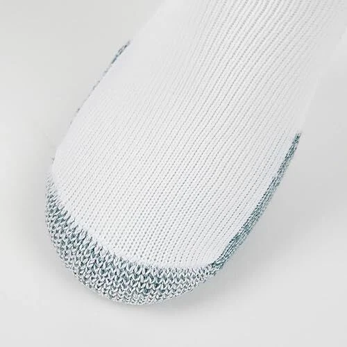 unisex adult Jmx Max Cushion Ankle Running Socks White/Grey Medium US - Image 4 of 4