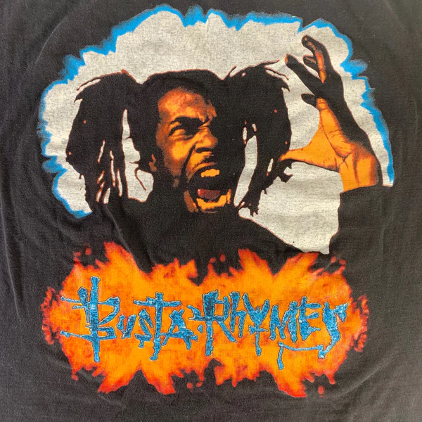 Busta Rhymes Got You All In Check Short Sleeve Cotton Black All