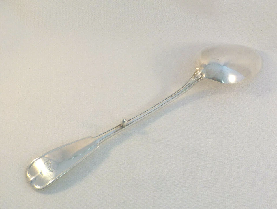 Colher de pelúcia esterlina Palm By Tiffany - 11 1/8" gravada em 1910 na parte de trás - Imagem 4 de 4