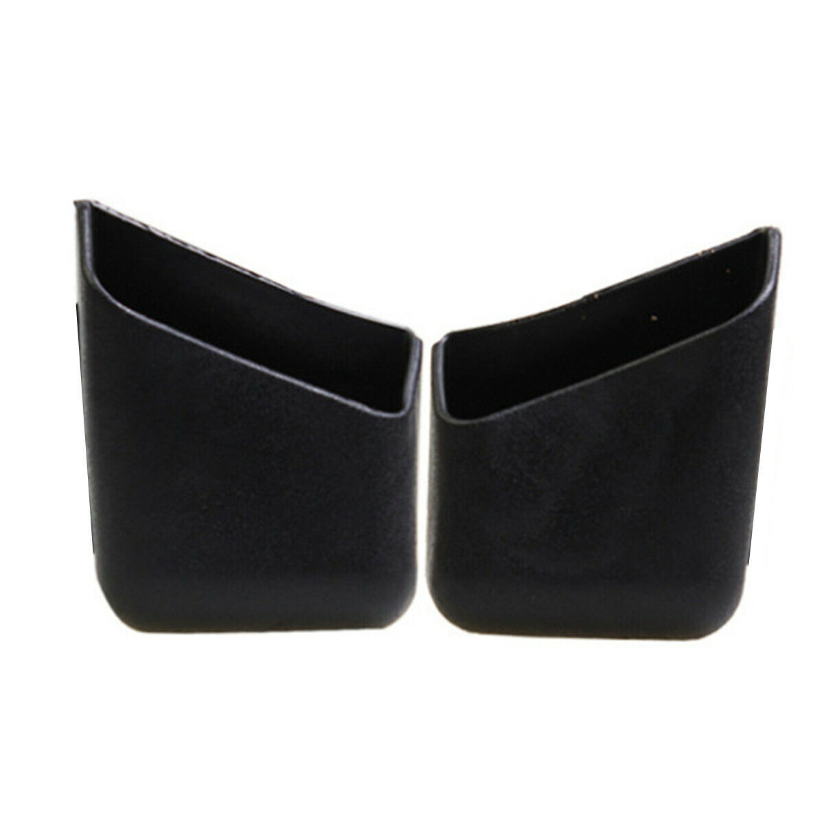 2pcs Phone Card key Organizer Interior Storage Box Holder Black Car Accessories