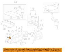 Honda Oem 07-09 Cr-v Interior Trim-side Trim Panel Reinforcement 84664swaa01 Honda Oem 07-09 Cr-v Interior Trim-side Trim Panel Reinforcement 84664swaa01