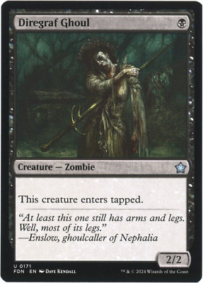 Diregraf Ghoul - 0171 -  Foundations - Magic the Gathering (MTG) NM/M
