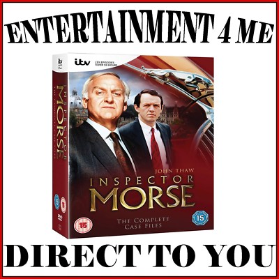  INSPECTOR MORSE - COMPLETE CASE FILES SERIES 1 - 12 **** BRAND NEW DVD BOXSET**