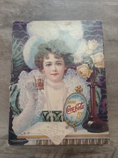 VINTAGE ORINAL AN OLD-FASHIONED GIRL COCA-COLA JIGSAW PUZZLE. VINTAGE