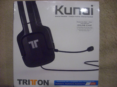 Kunai Mad Catz Stereo Headset, schwarz, Kopfhörer, neu