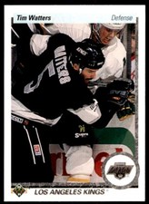 1990-91 Upper Deck Tim Watters . Los Angeles Kings #117