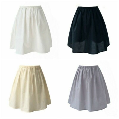 cotton underskirt