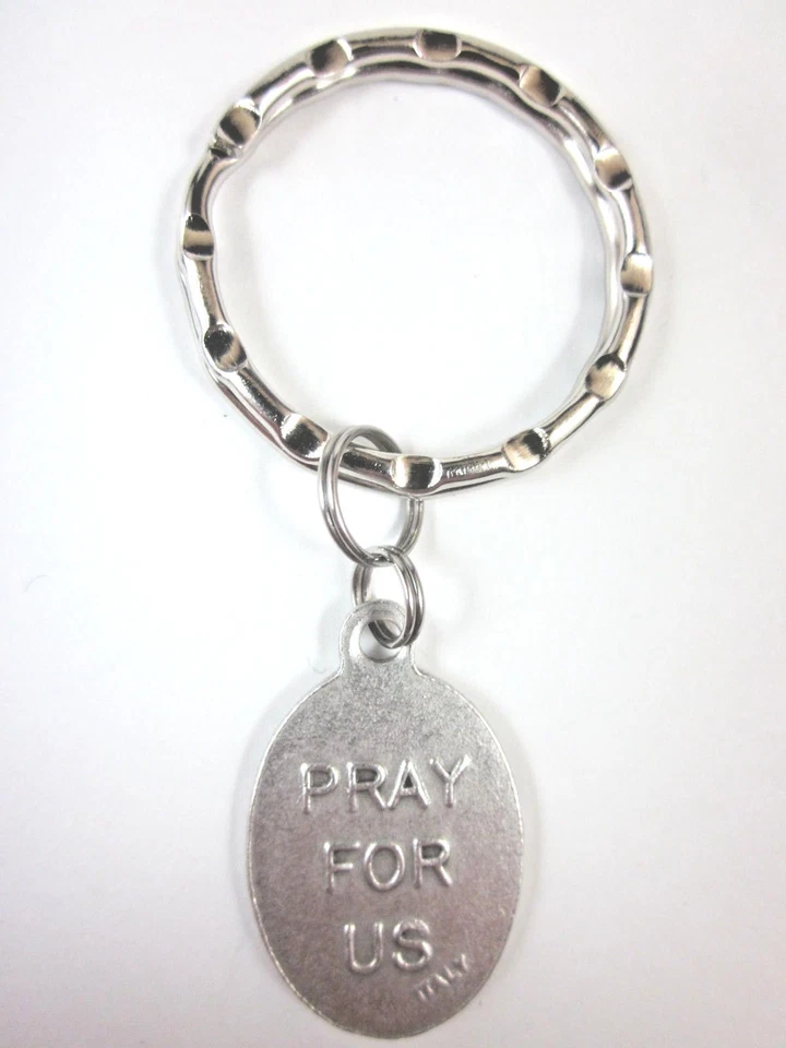 St Andrew the Apostle Medal Italy Key Ring w/ Gift box & Prayer Card - Image 3 of 4