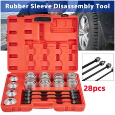 28 tlg Silentlager Werkzeug Abzieher Lager Demontage Montage Gummilager Satz Set
