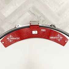 Snareweight M80 Leather Snare Drum Dampening System in Red