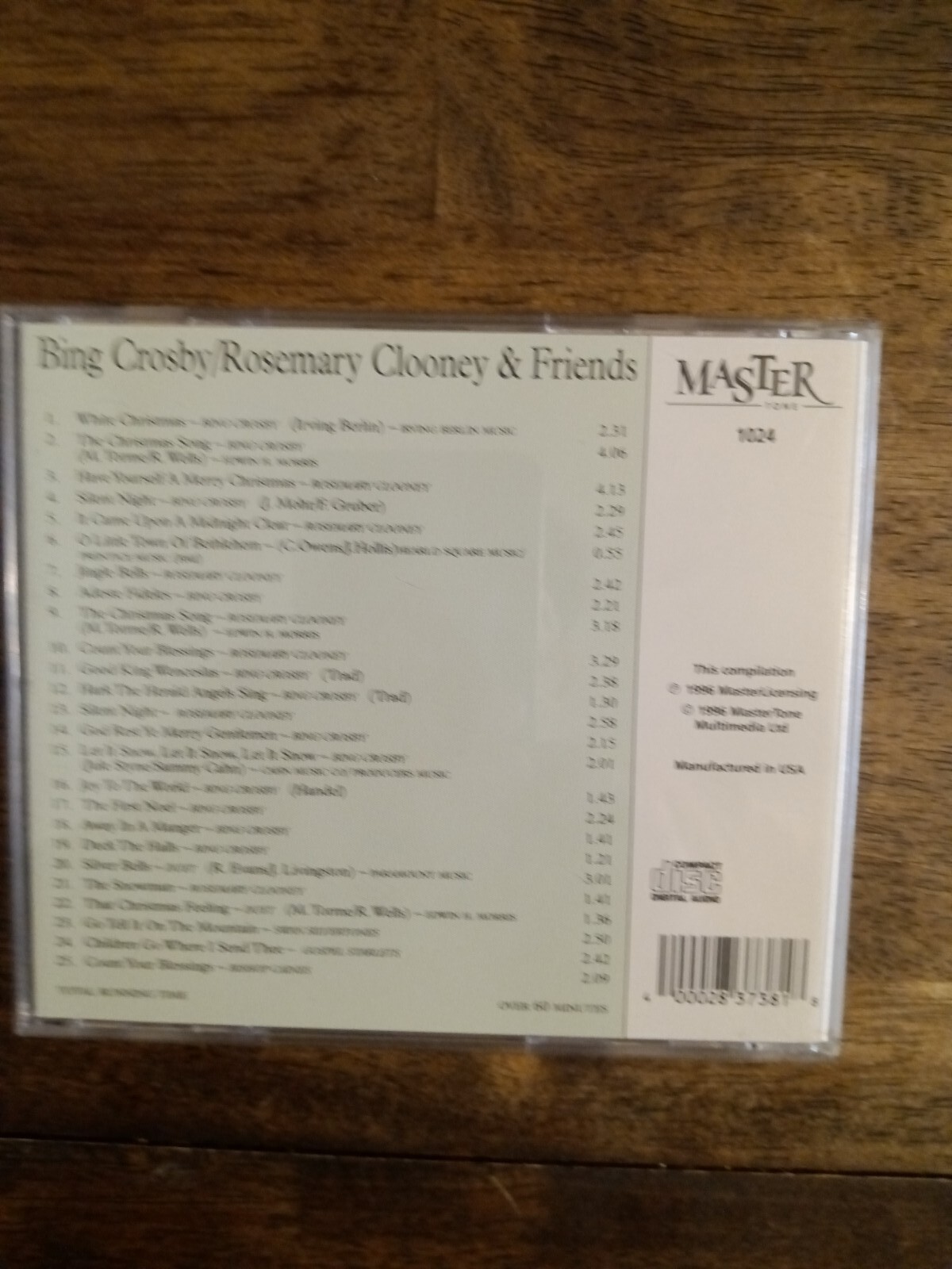 Bing Crosby, Rosemary Clooney and Friends (CD, 1996) Christmas Songs eBay