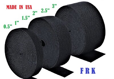 Elastic  1'', 1.5'', 2'', 2.5'', 3'' Inch 25 yard high quality USA FREE SHIPPING