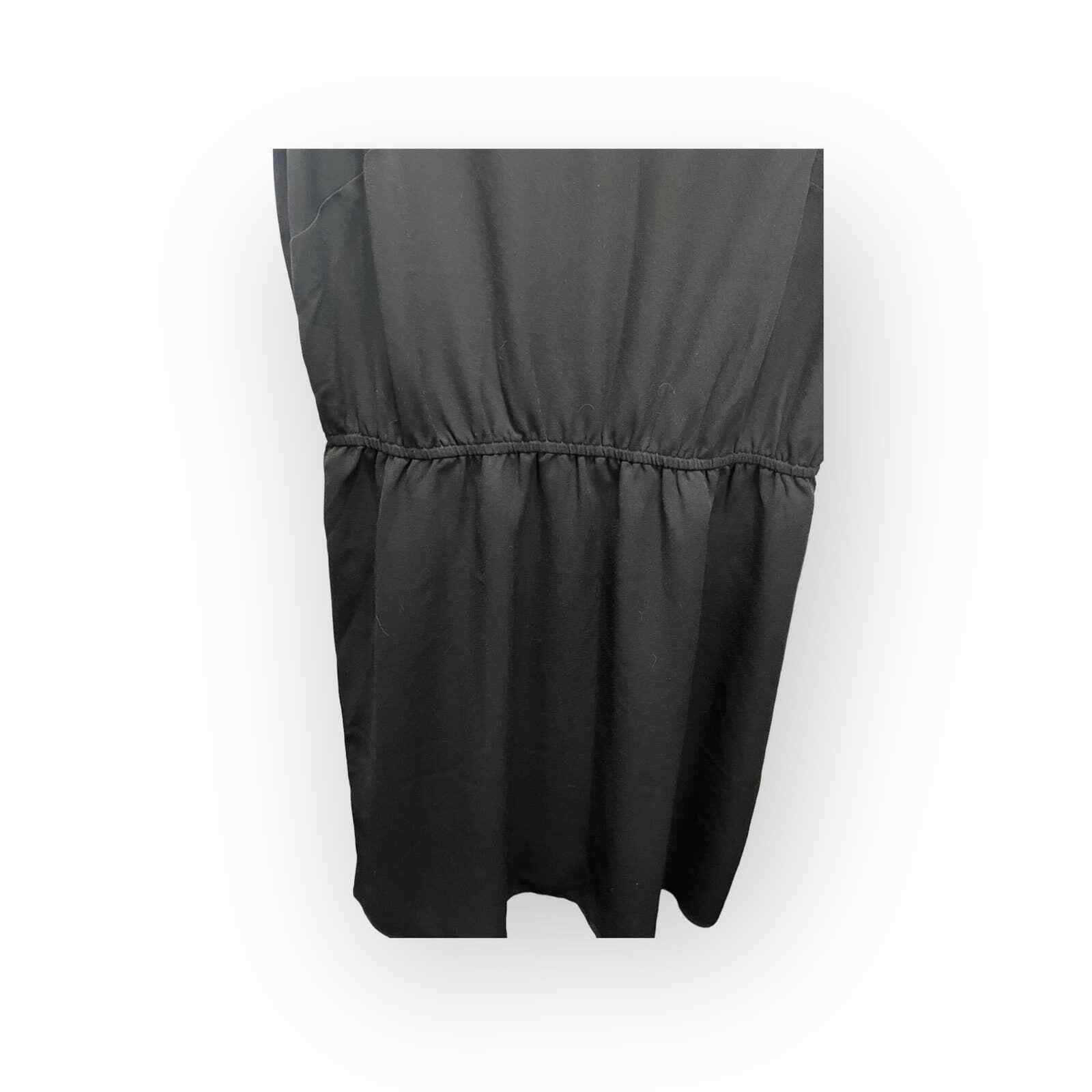 Ann Taylor LOFT Black sleeveless scalloped cut out mini dress SIZE 10 eBay