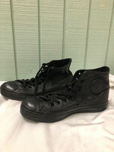 converse black mono hi