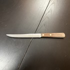 American Homemaker Stainless Steel 6” Utility Knife Wooden Handle — photo 1