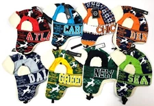 Winter Trapper Hat City Aviator Knit Beanie Ear Flap Adult OSFM New