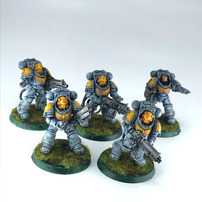 Space Wolves Heavy Intercessors - Warhammer 40K Games Workshop bemalt C4975