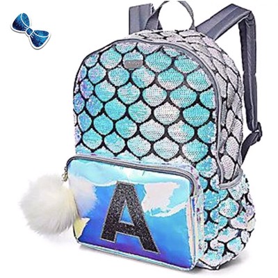 justice gold backpack